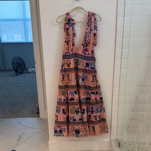 Farm Rio Sleeveless Maxi Dress